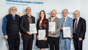 Journalismuspreis Informatik in Saarbrücken verliehen